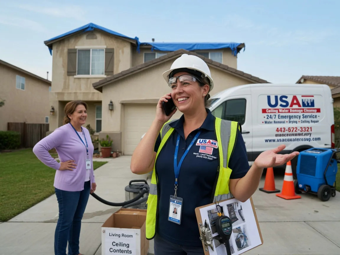 Ceiling Water Damage Restoration Bonesteel, SD FAQs